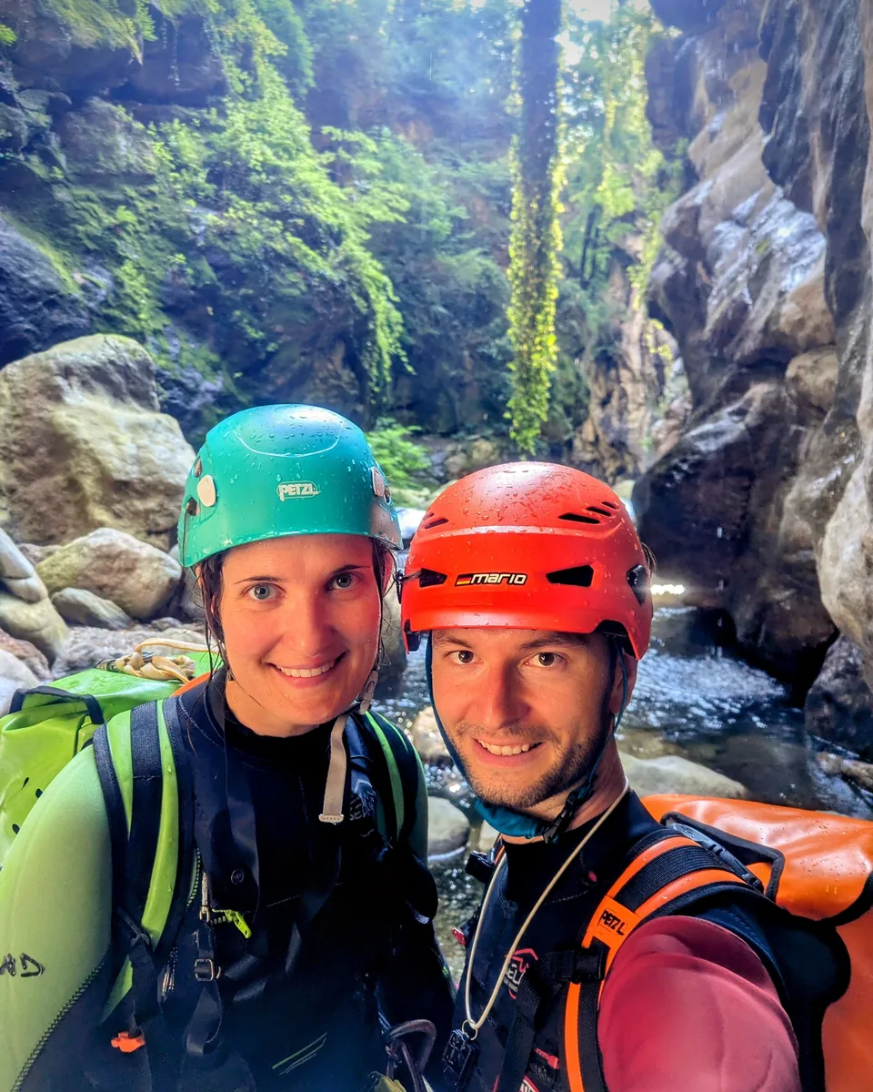 Tanja und Mario als persönliche Canyoning-Guides